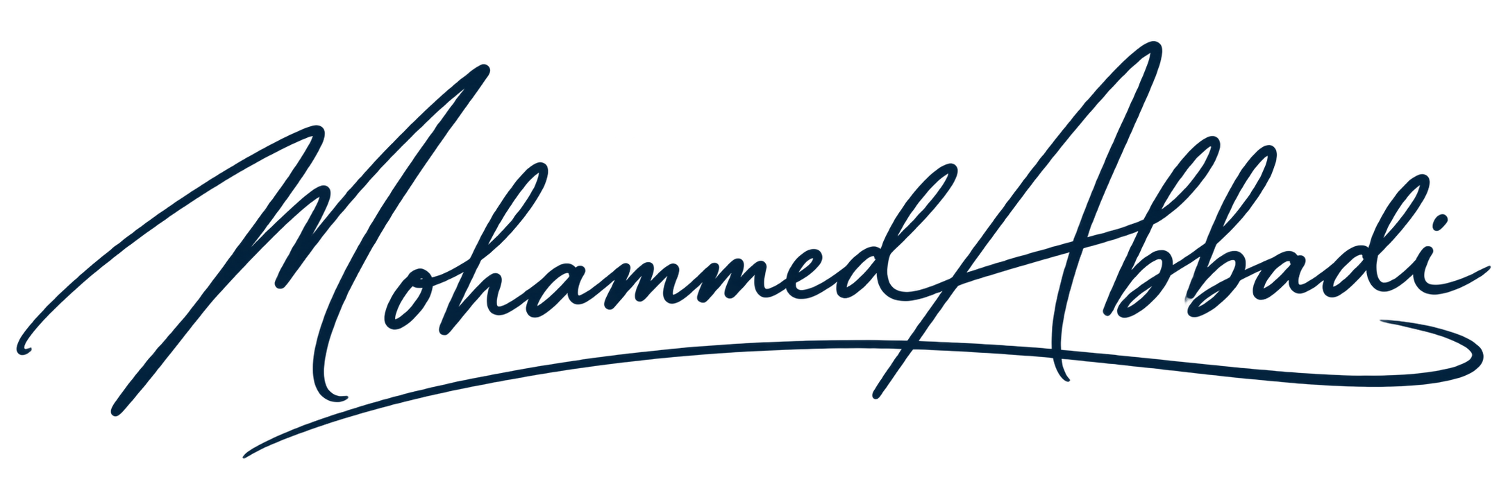 Signature de Monsieur Mohammed ABBADI